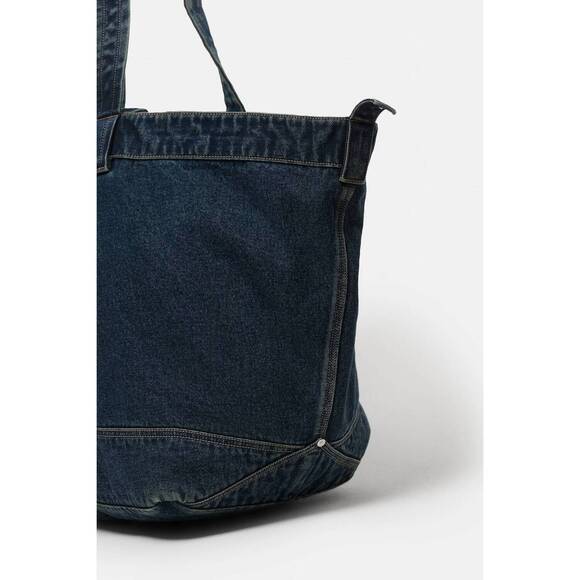 NEW CLOSED denim tote bag in dark blue - Picture 2 of 5